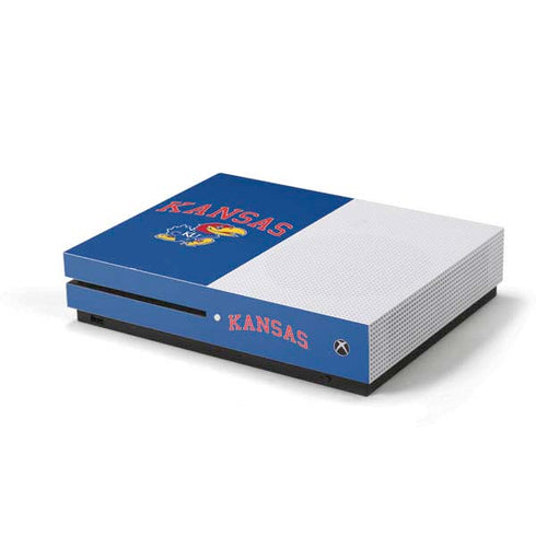 University of Kansas Collegiate Text Xbox One Skins